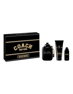 Coach For Men EDP Christmas Gift Set (EDP 100ml Shower Gel 100ml EDP 15ml)