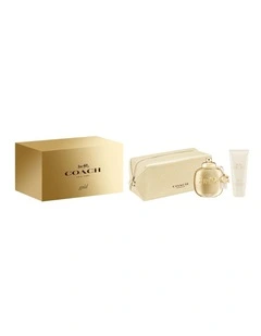 Gold Parfum Gift Set (Parfum 100ml   Body Lotion 100ml   Toiletry Pouch)