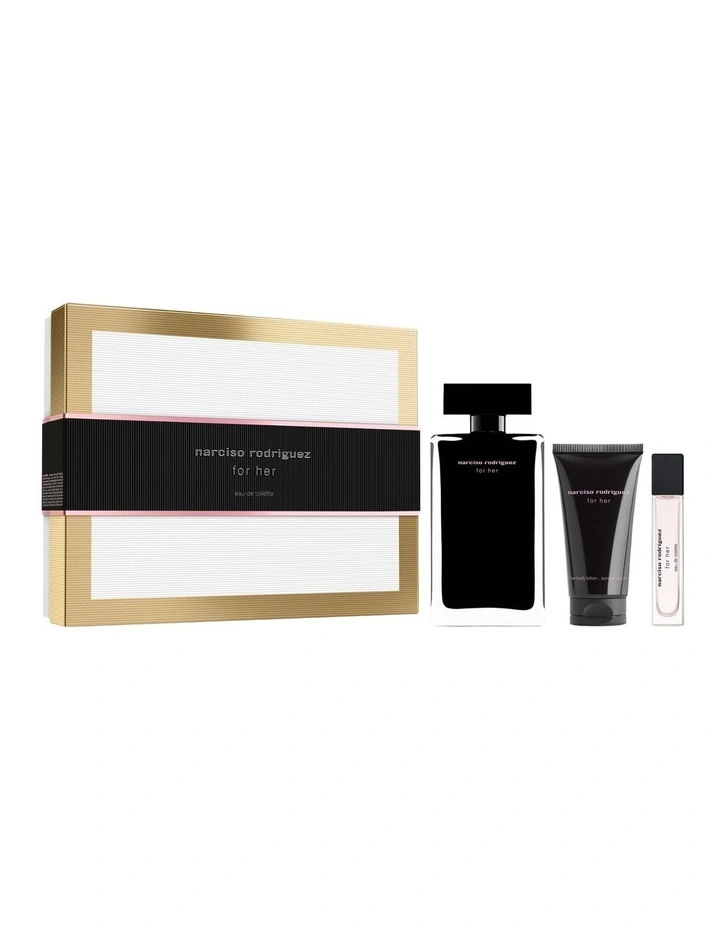 For Her Eau de Toilette Gift Set (EDT 100ml Body Lotion 50ml Purse Spray EDT 10ml) image 1