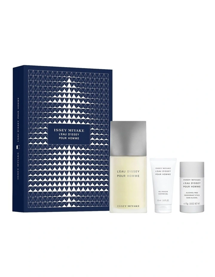 L'Eau d'Issey Pour Homme EDT 125ml Set ( 50ml Shower Gel 75ml Deodorant) image 1