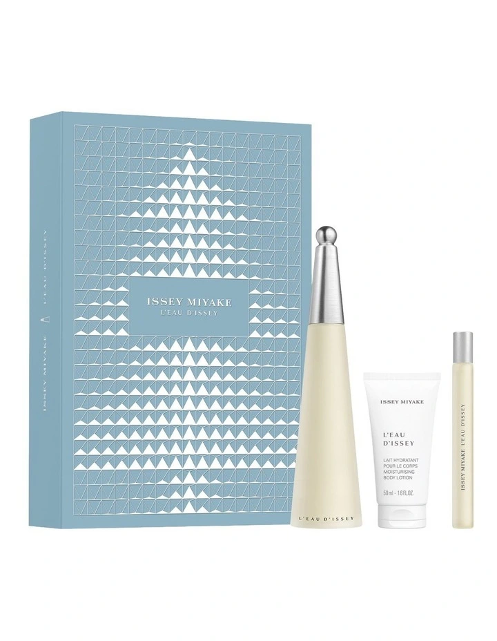 L'Eau d'Issey EDT 100ml Set (100ml EDT 50ml Body Lotion 10ml Purse Spray) image 1