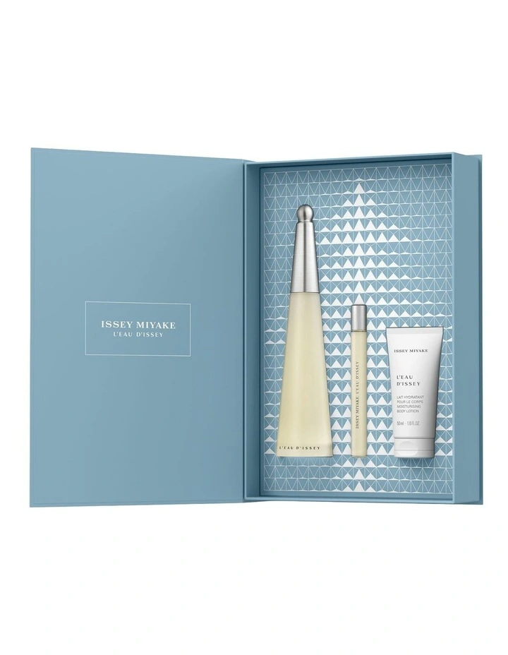 L'Eau d'Issey EDT 100ml Set (100ml EDT 50ml Body Lotion 10ml Purse Spray) image 2