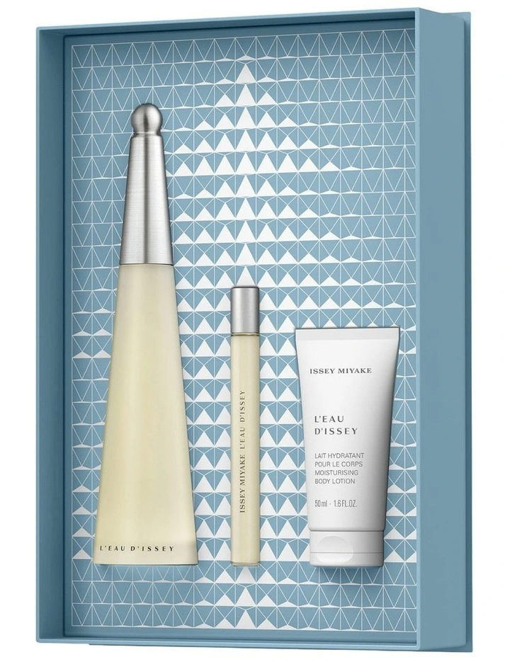 L'Eau d'Issey EDT 100ml Set (100ml EDT 50ml Body Lotion 10ml Purse Spray) image 3