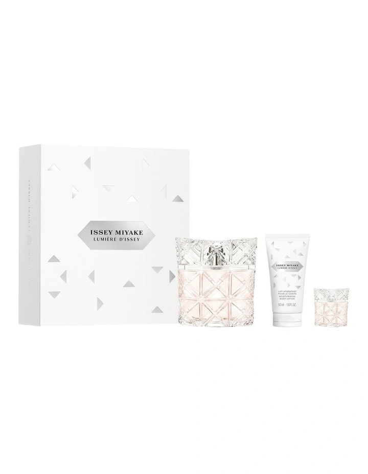 Lumiere d'Issey 100ml Set (100ml EDP 50ml Body Lotion 7.5ml Miniature EDP) image 1