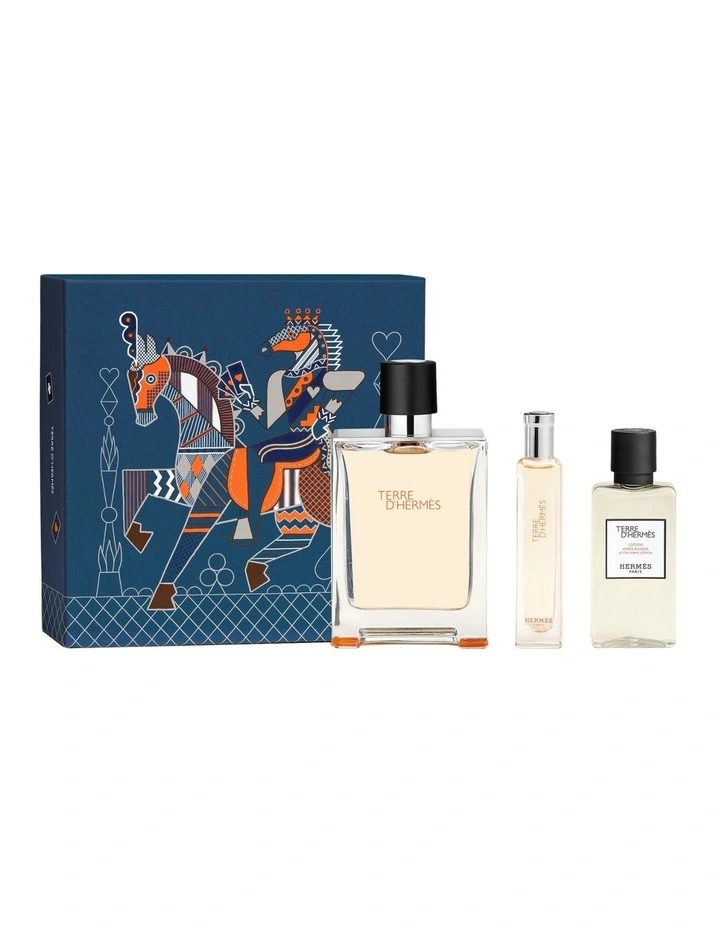 Terre d'Herms Gift Set, Eau de Toilette (100ml 15ml After Shave Balm 40ml) image 1