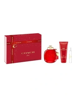 Coach Love EDP Gift Set (EDP 90ml   EDP 7.5ml   Toiletry Pouch)