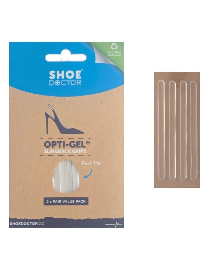 Opti-Gel Sling Back Grips Pack Of 2 in White image 1