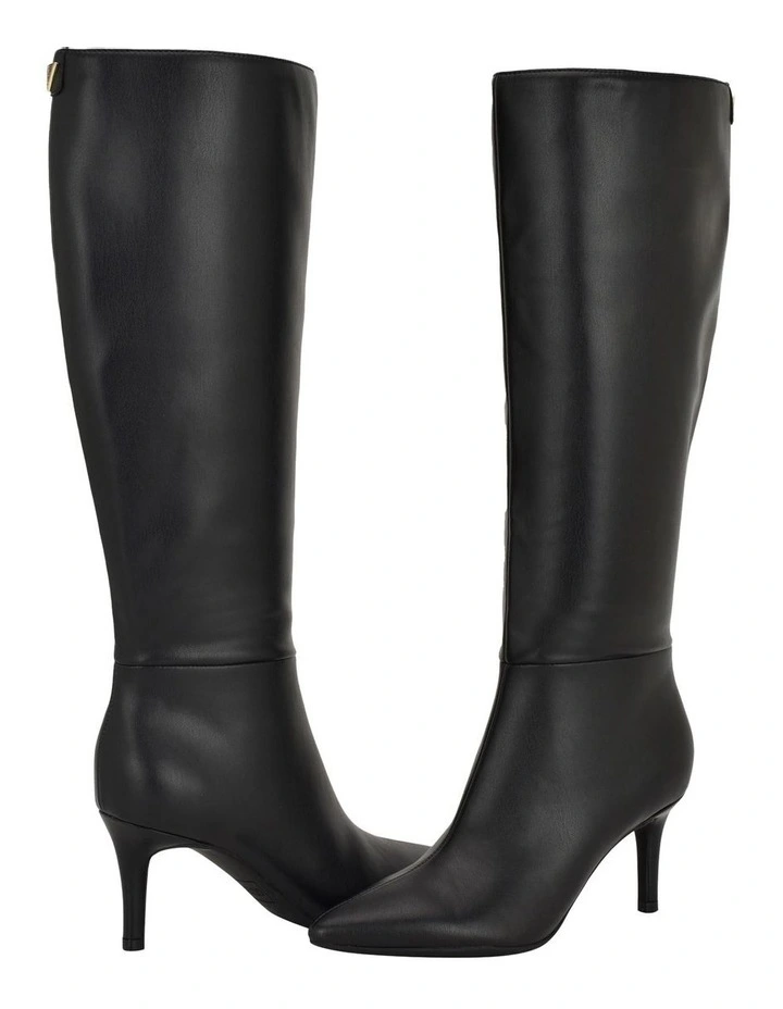 Wayla Knee High Boots in Black image 2