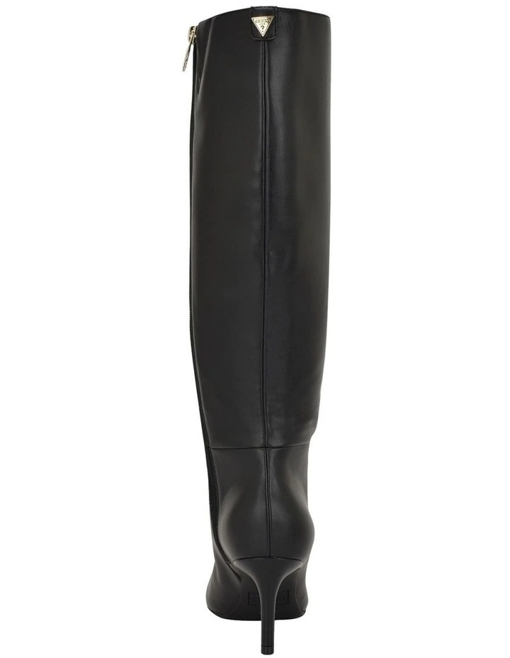 Wayla Knee High Boots in Black image 4