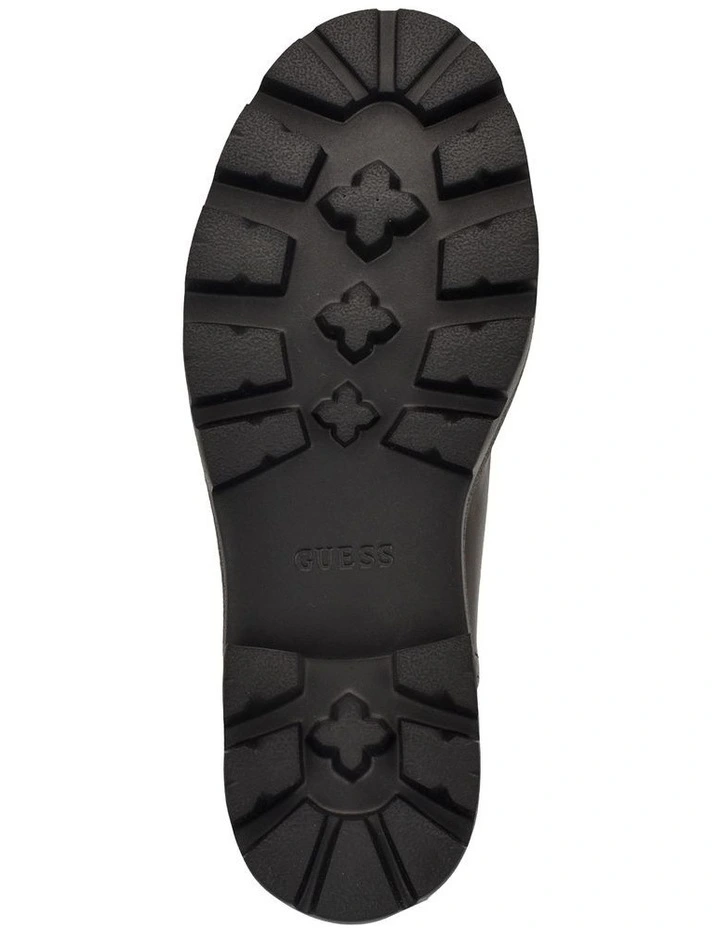 Yannis Logo Boots in Dark Brown image 7