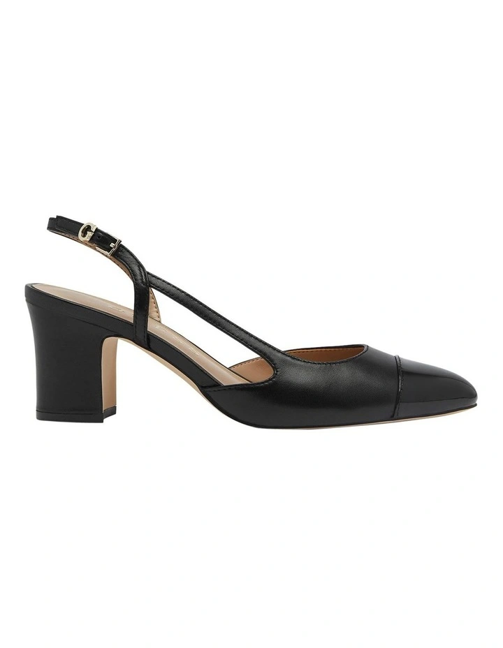 Loisa Block Heels in Black image 1