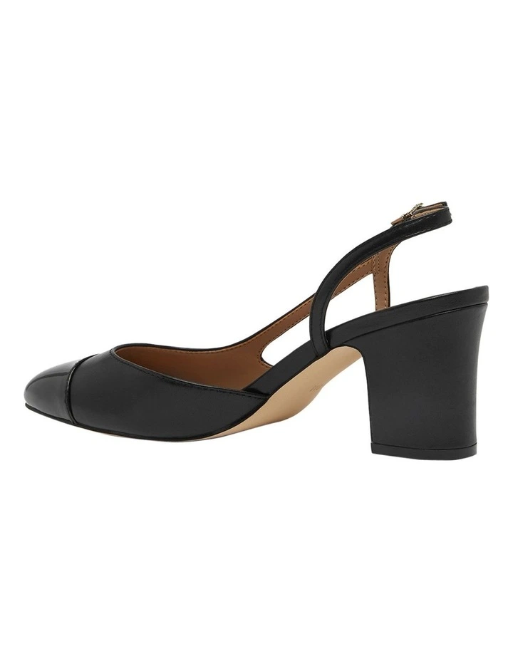 Loisa Block Heels in Black image 3