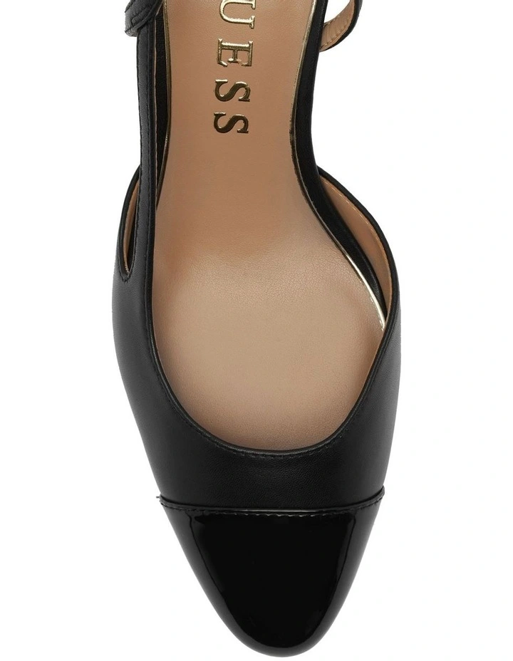 Loisa Block Heels in Black image 4