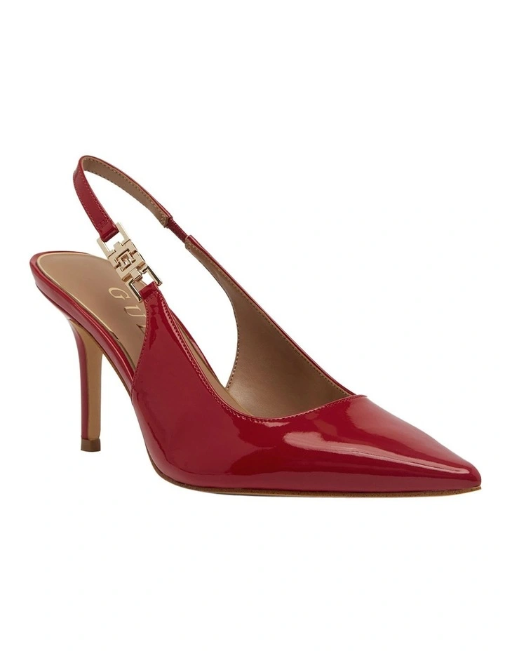 Nassha 2 Slingback Heel in Red image 2