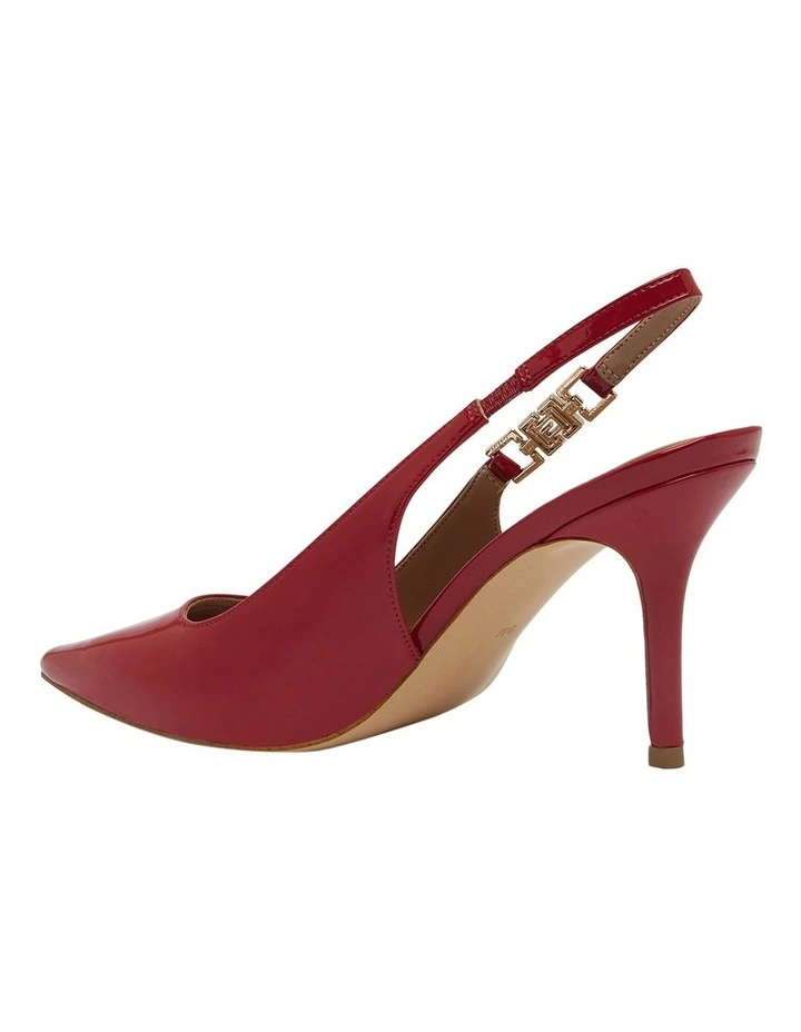 Nassha 2 Slingback Heel in Red image 3