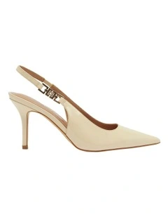 Nassha Slingback Heel in Cream