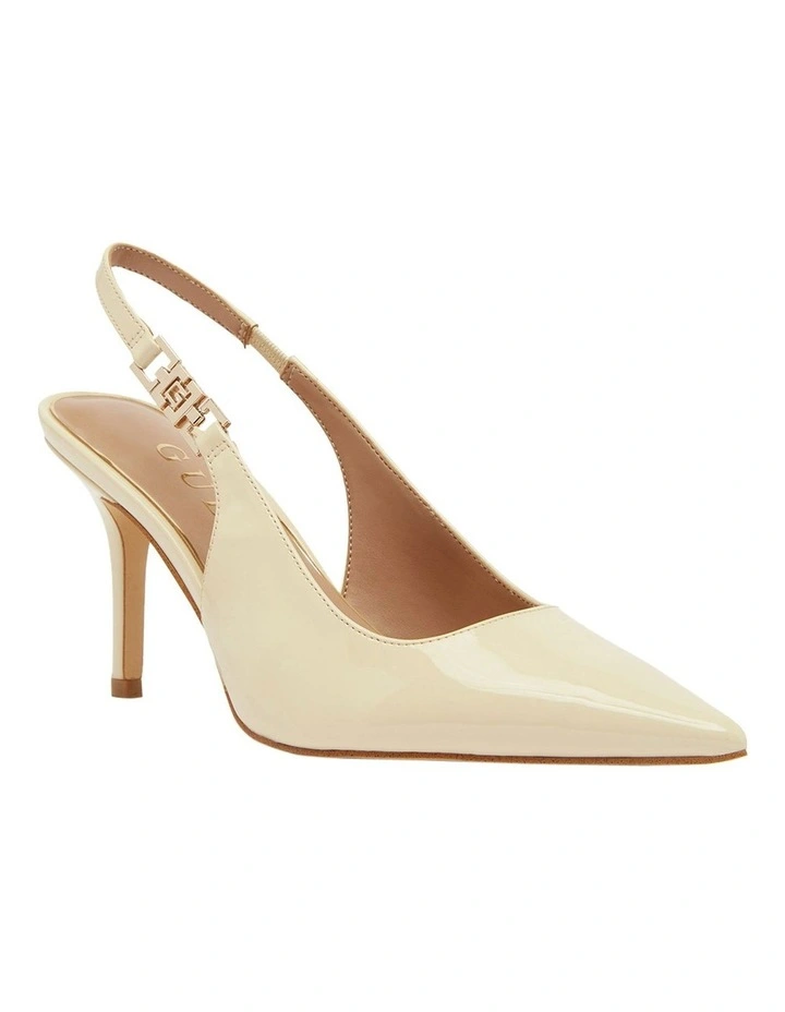 Nassha Slingback Heel in Cream image 2