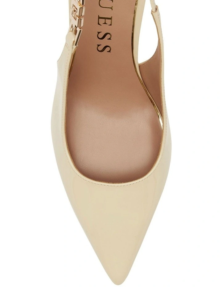 Nassha Slingback Heel in Cream image 4