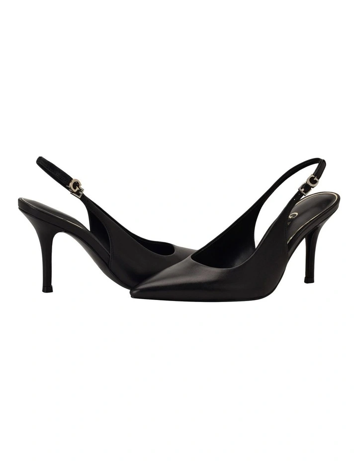 Princelsa Slingback Heels in Black image 2