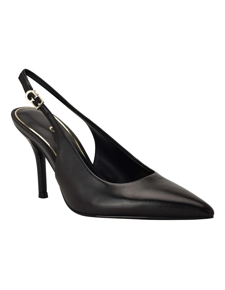 Princelsa Slingback Heels in Black image 3