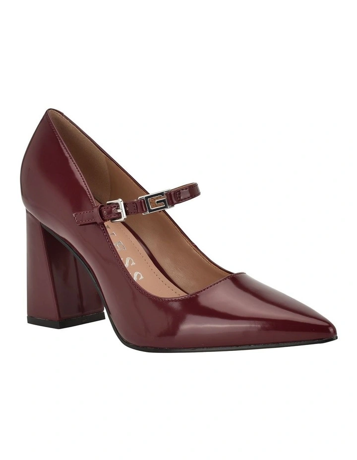 Barrial Heels in Burgundy image 2