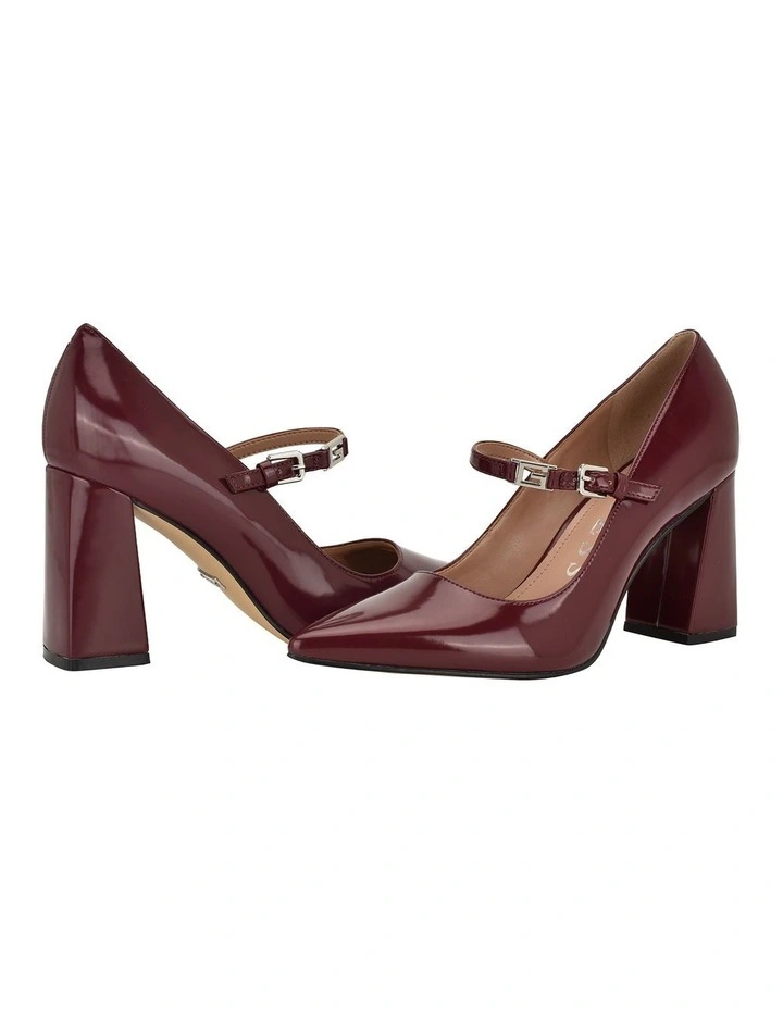 Barrial Heels in Burgundy image 3