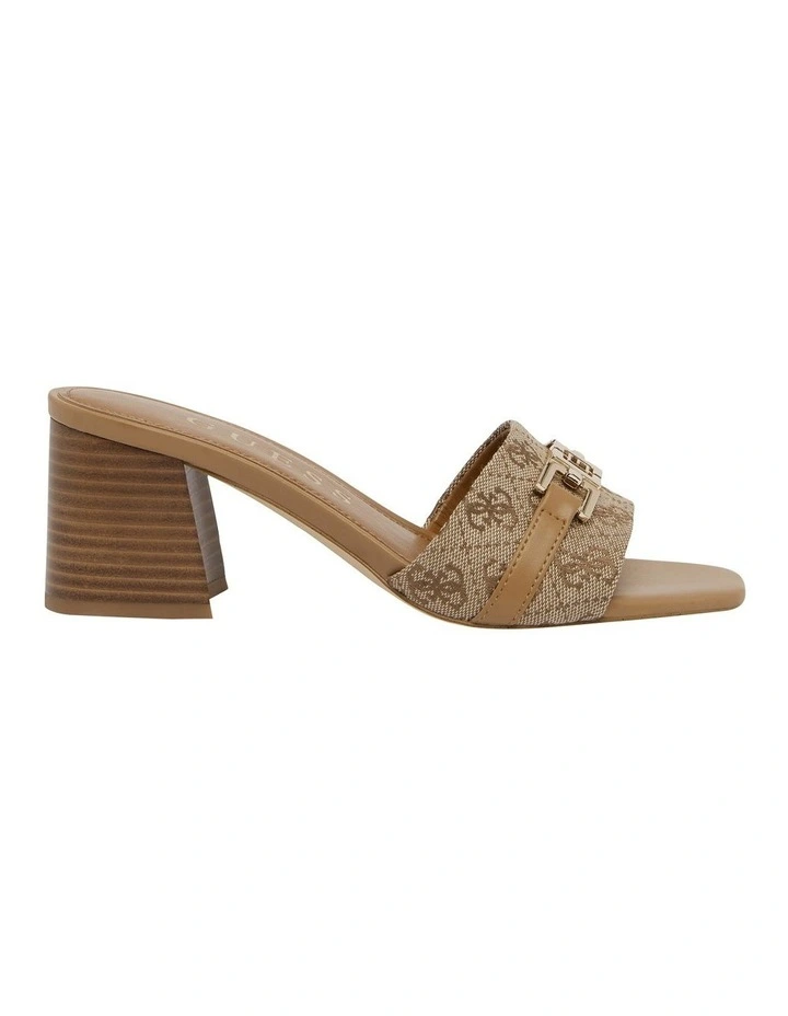 Gallory Mules in Brown Monogram image 1