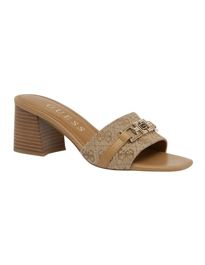 Gallory Mules in Brown Monogram image 2