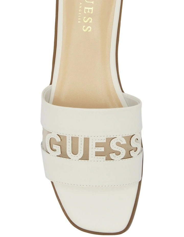 Reids Footbed Slide in White image 4