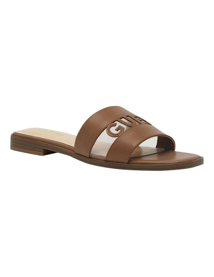 Reids Footbed Slide in Brown image 2