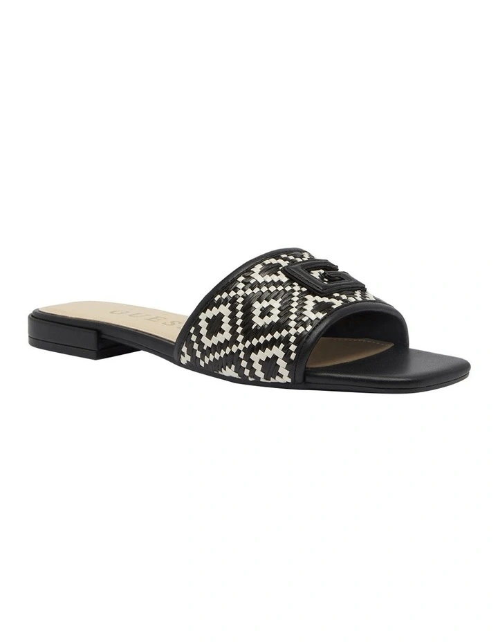 Tampa Footbed Sandal in Black image 2