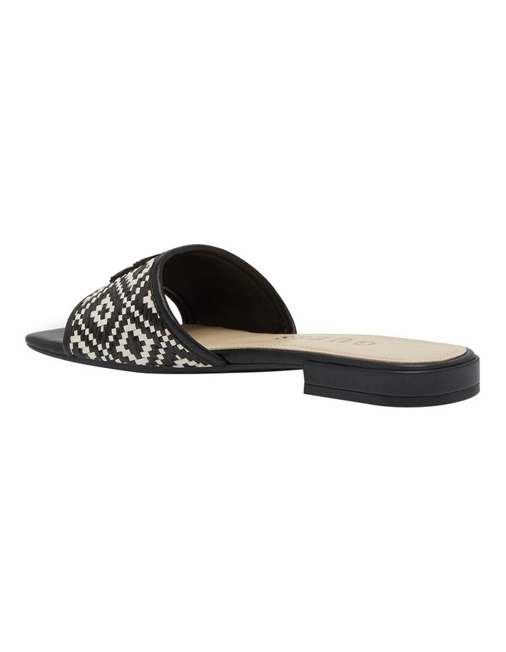 Tampa Footbed Sandal in Black image 3