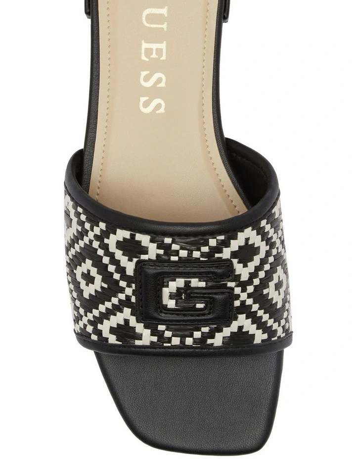 Tampa Footbed Sandal in Black image 4