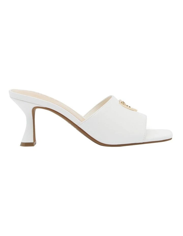 Wrenly Low Mules in White image 1