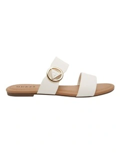 Speak Sandal In White
