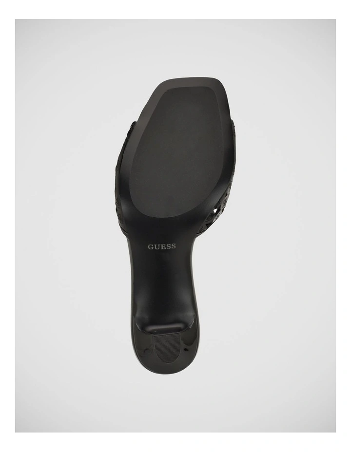 Dagnee Heeled Sandals in Black image 4