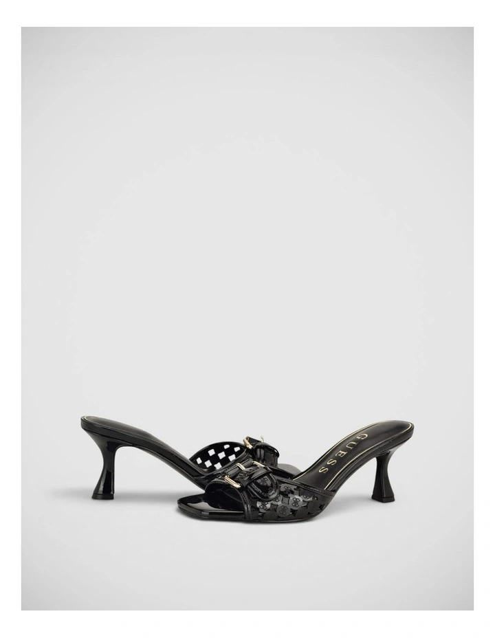 Dagnee Heeled Sandals in Black image 6