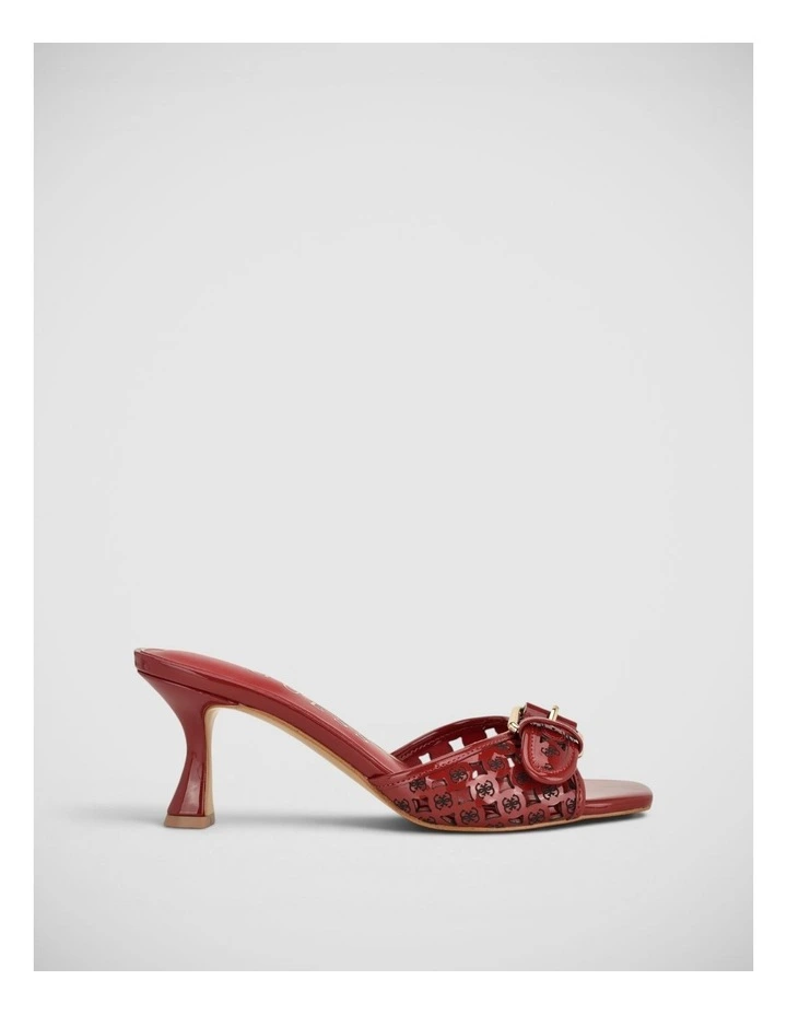 Dagnee Heeled Sandals in Red image 1