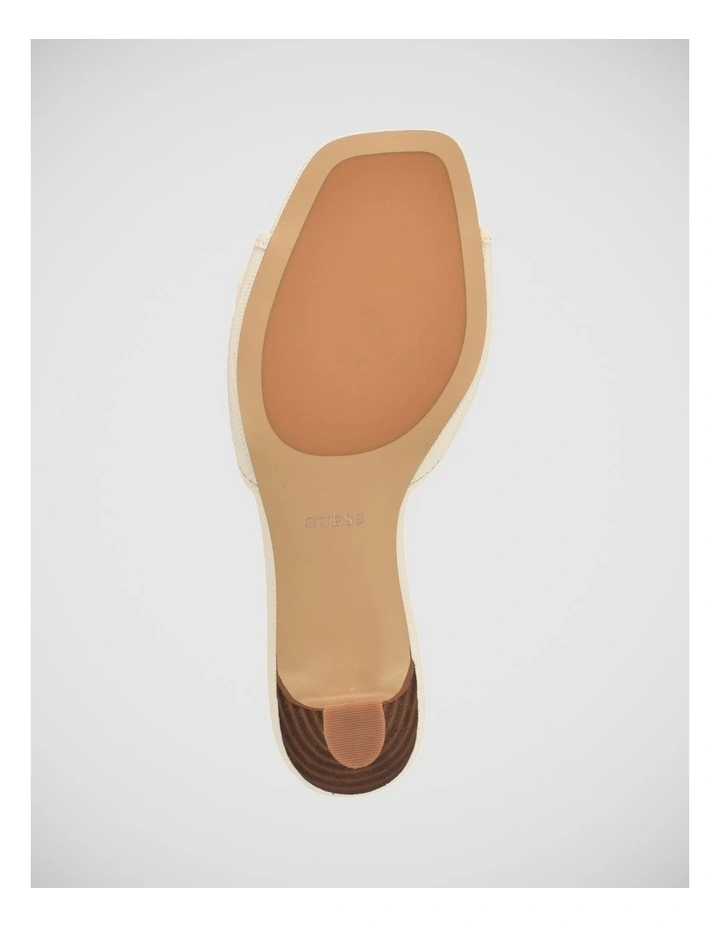 Dista7 Sandals in Off White image 4