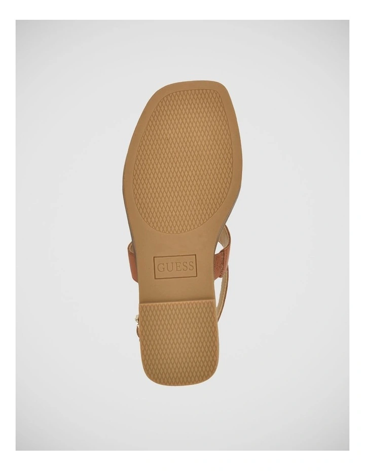 Ramiry Thong Sandals in Medium Brown image 4