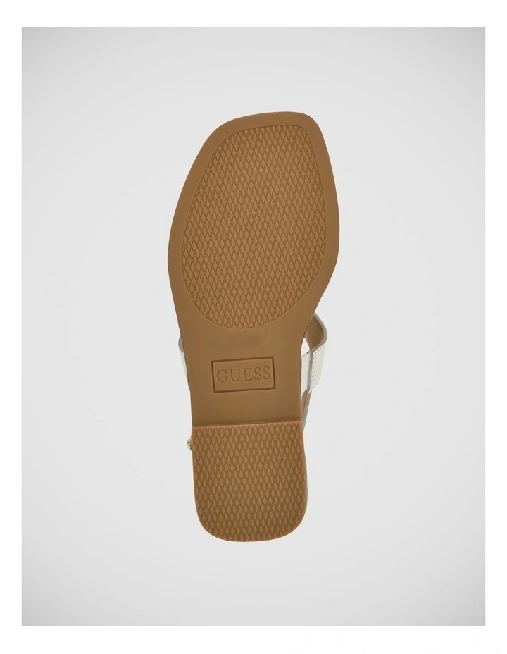 Ramiry Thong Sandals in White image 4