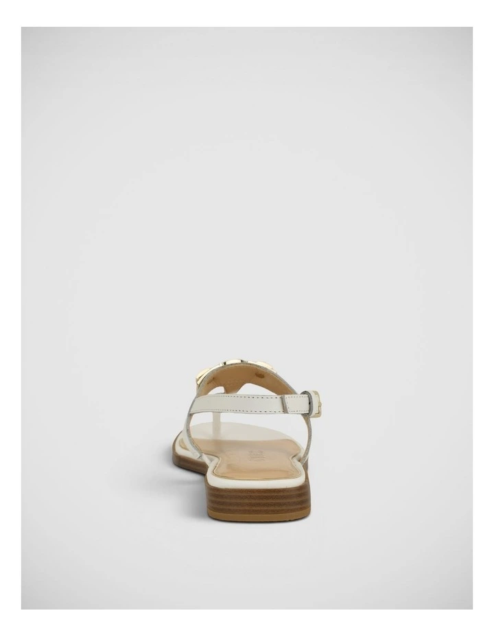 Ramiry Thong Sandals in White image 5