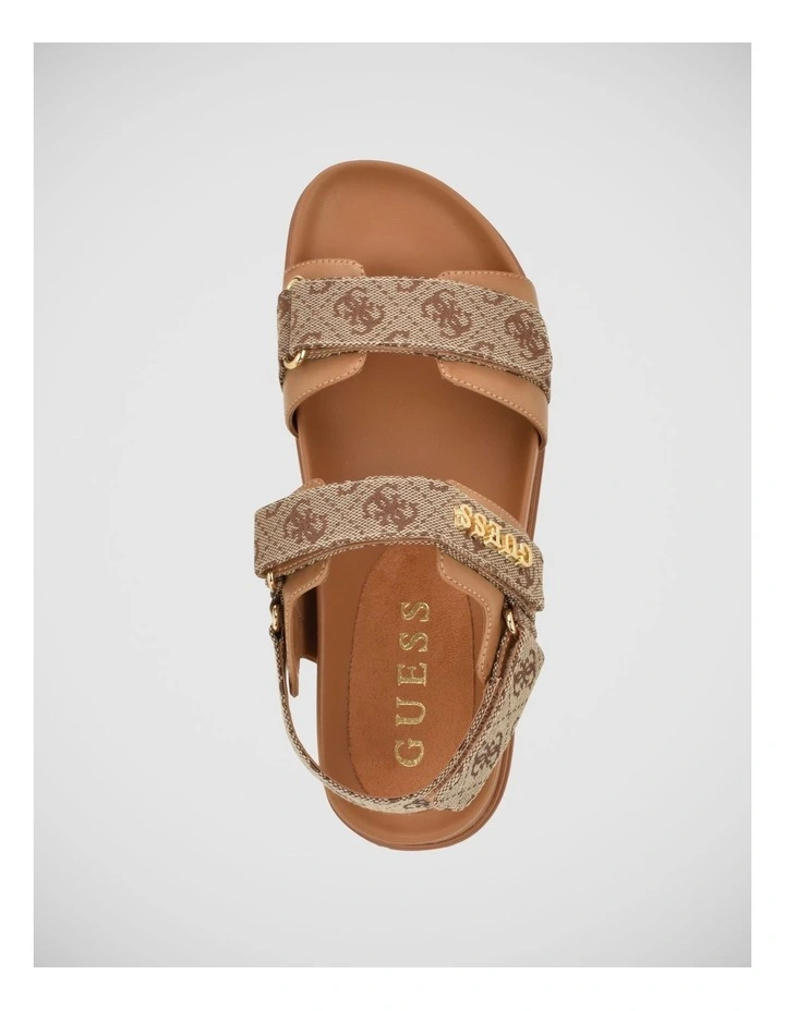 Florizy2 Sandals in Medium Brown image 3