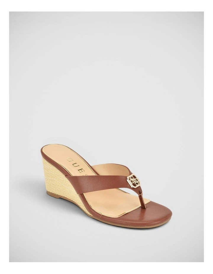 Milda Thong Sandals in Brown image 2