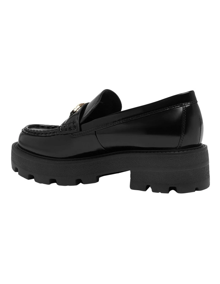 Yanika Chunky Loafer in Black image 3