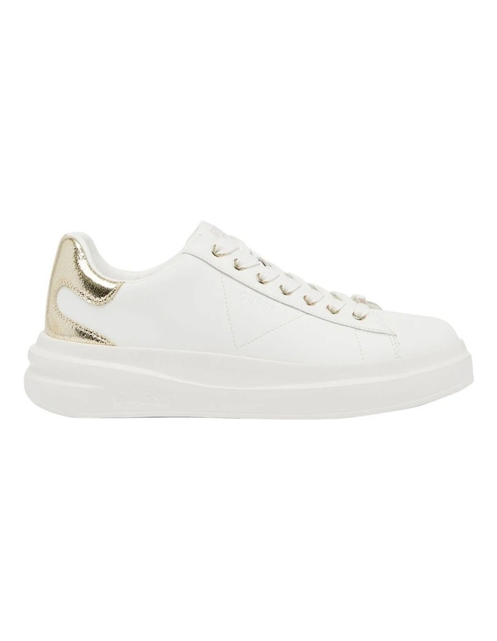 Elbina4 Platform Sneaker in White image 1