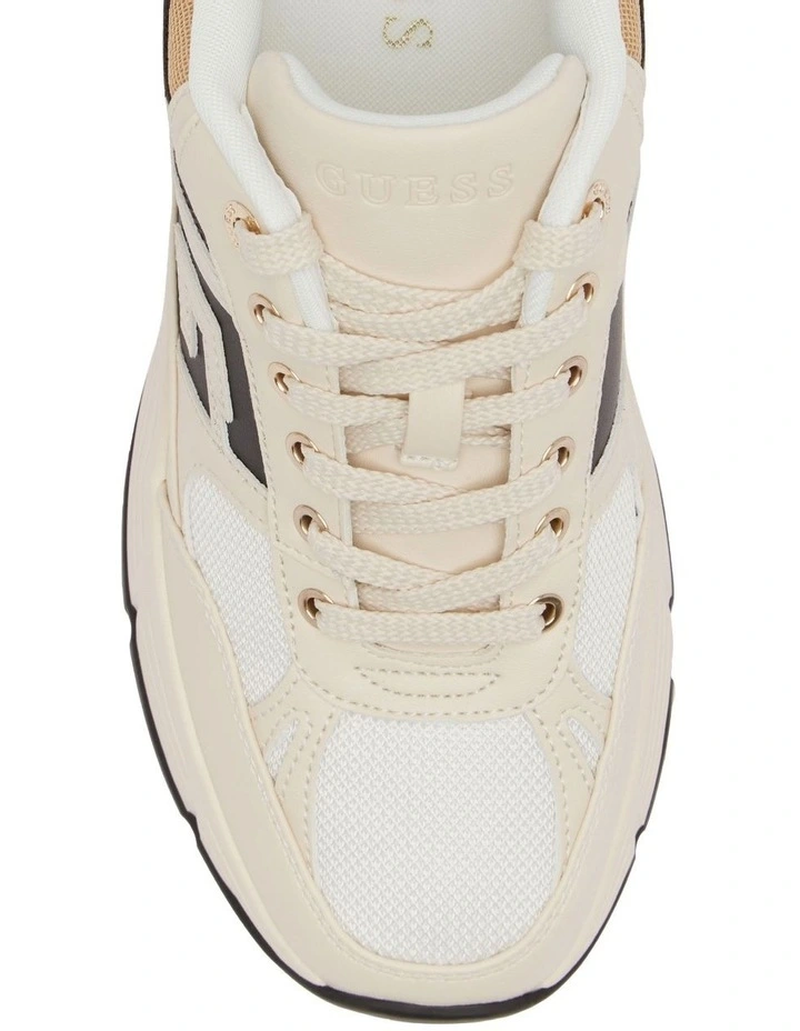 Fonzi Sneaker in Cream image 4