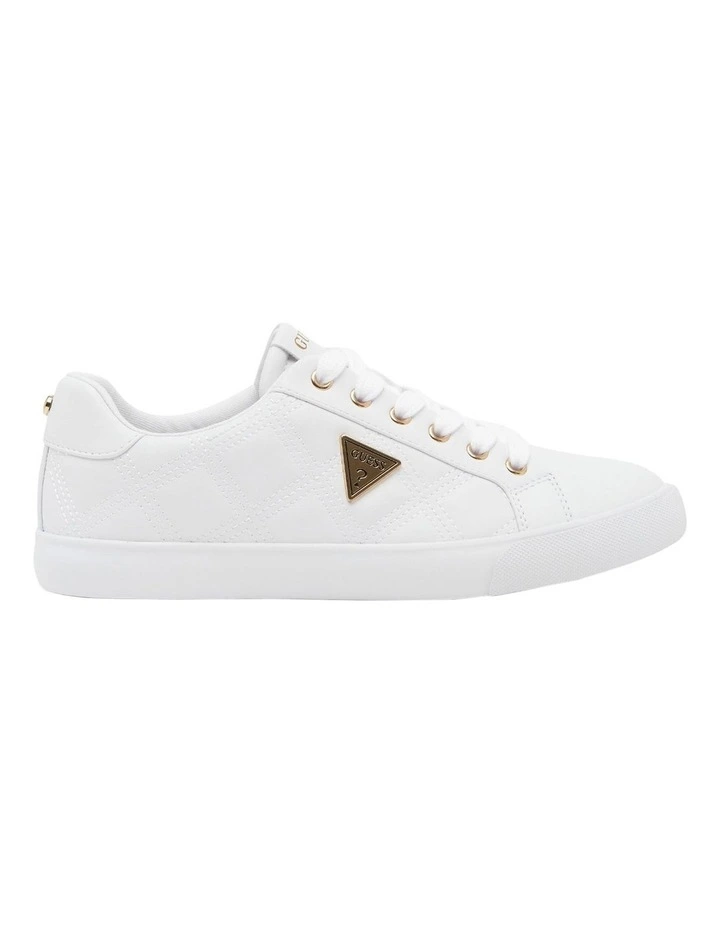 Garda Triangle Logo Sneaker in White image 1