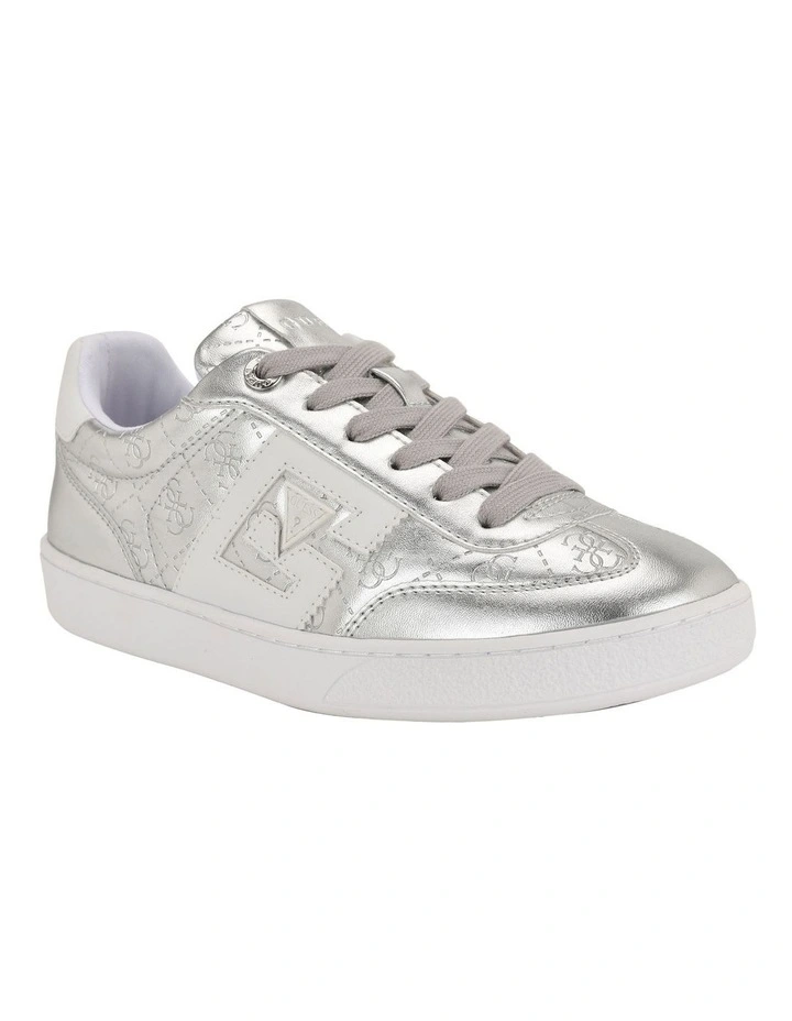 Nochee 2 Sneakers in Silver Metallic image 2