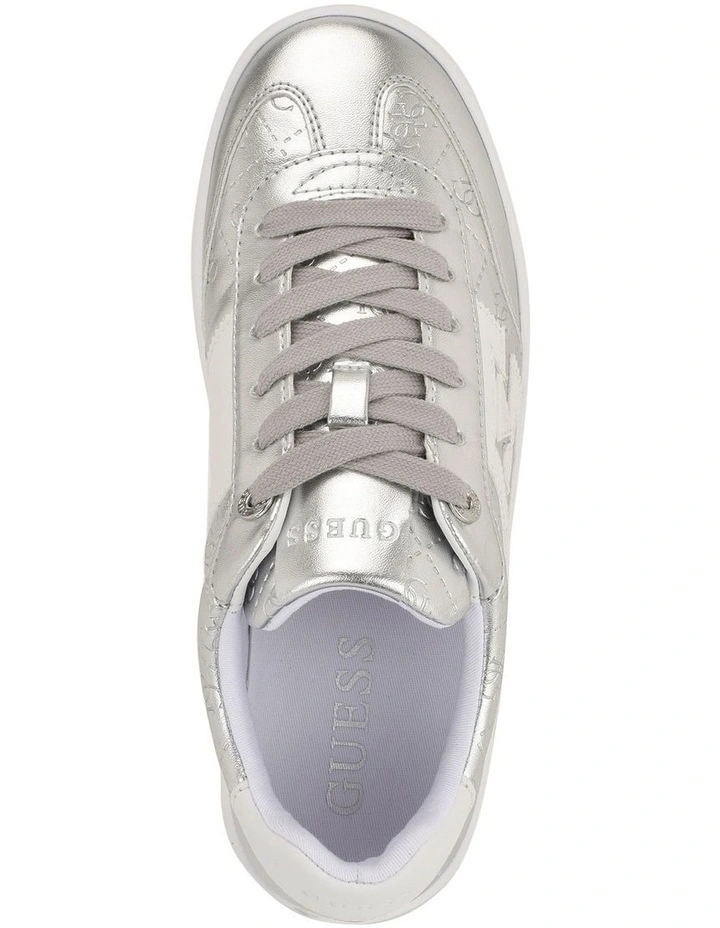 Nochee 2 Sneakers in Silver Metallic image 3